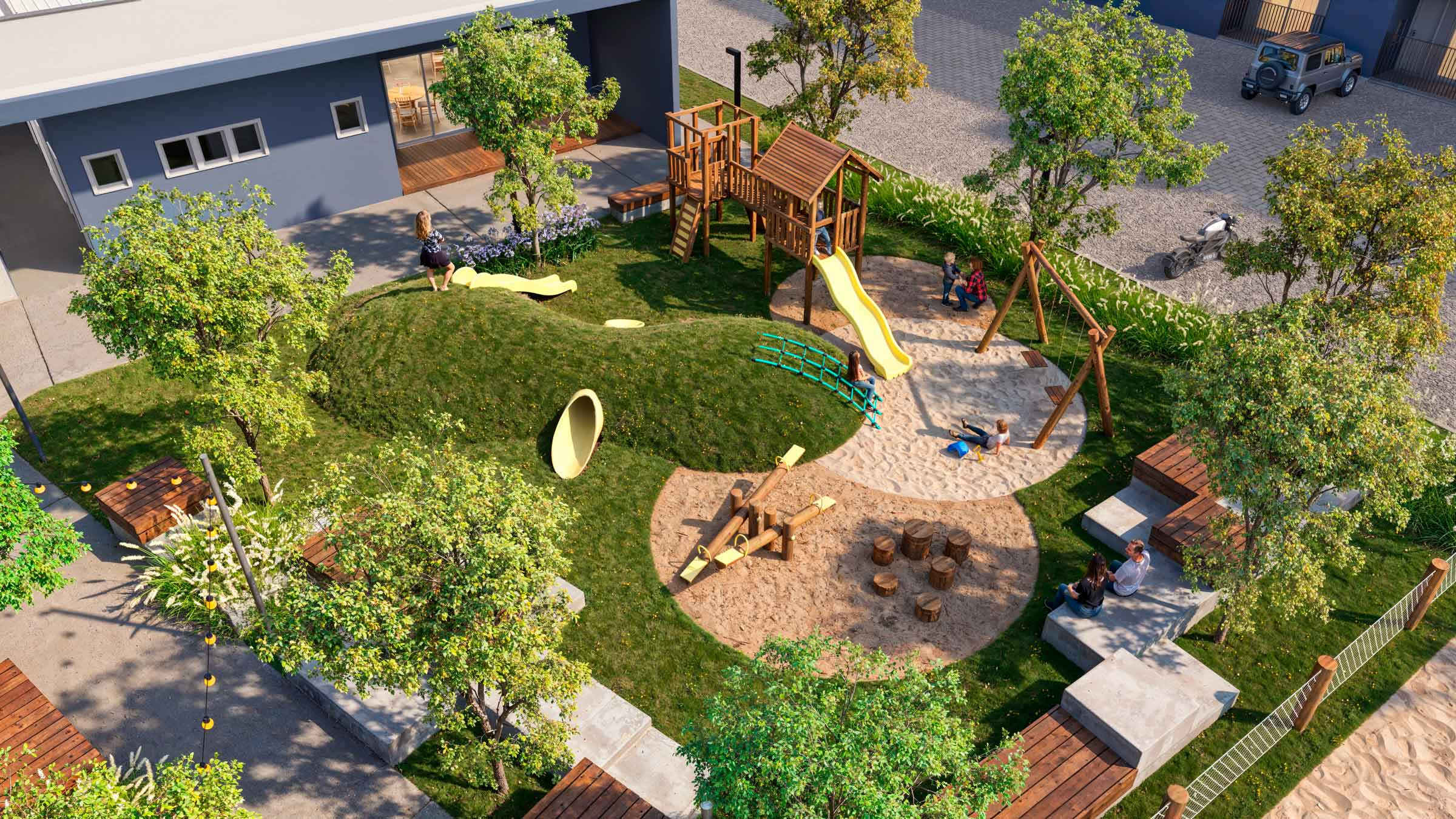 Playground bliss